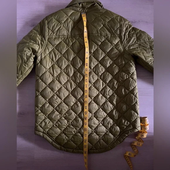 J. Crew Olive Green Puffer Jacket - Picture 7 of 14